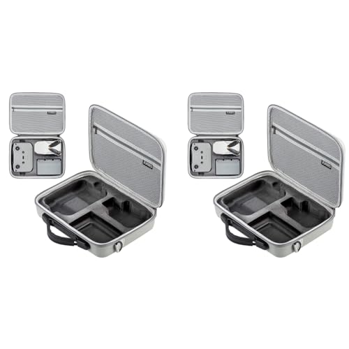 ZORBES® Carrying Case for DJI Mini 2 Mini 4K Portable Compact Storage Bag Hard with Strap Travel Compatible SE Fly More Combo Accessories Only 2 PCS ZORBES® Carrying Case for DJI Mini 2 Mini 4K Portable Compact Storage Bag Hard with Strap Travel Compatible SE Fly More Combo Accessories Only 2 PCS